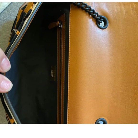 Fendi baguette tufted leopard handbag with box LIKE NEW - Picture 6 of 15